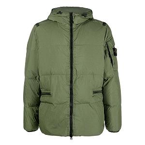 Пуховик STONE ISLAND CRINKLE REPS DOWN JACKET GREEN XXL - Фото 1
