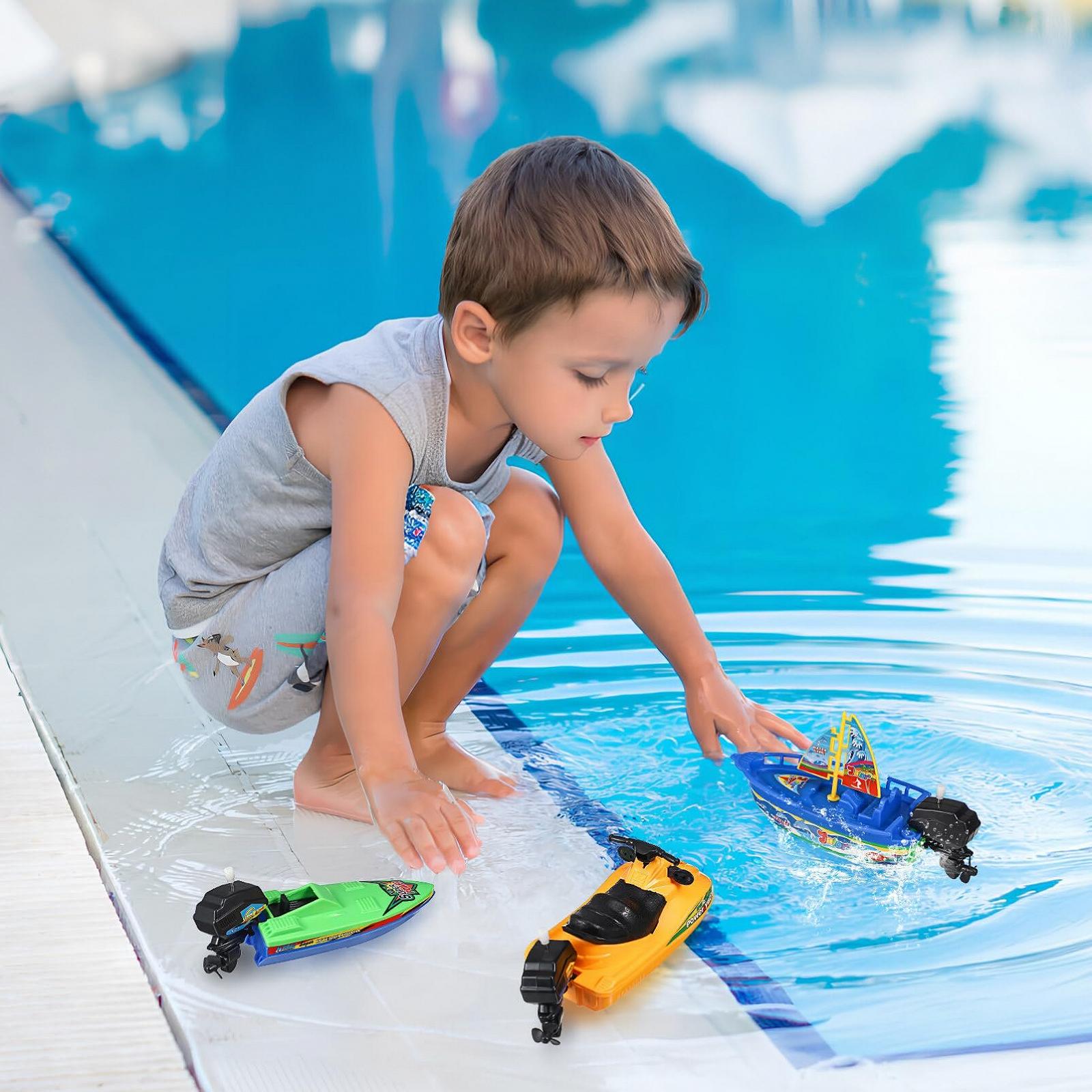 Набор игрушечных челноков для ванной, 6 шт., фото №7