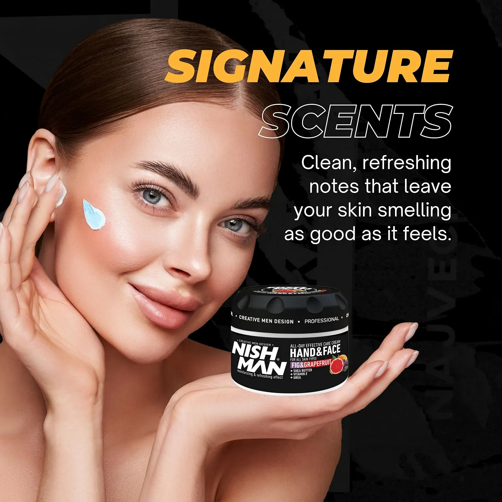 Крем для рук і обличчя NISHMAN Fig & Grapefruit, 300 мл, фото №5
