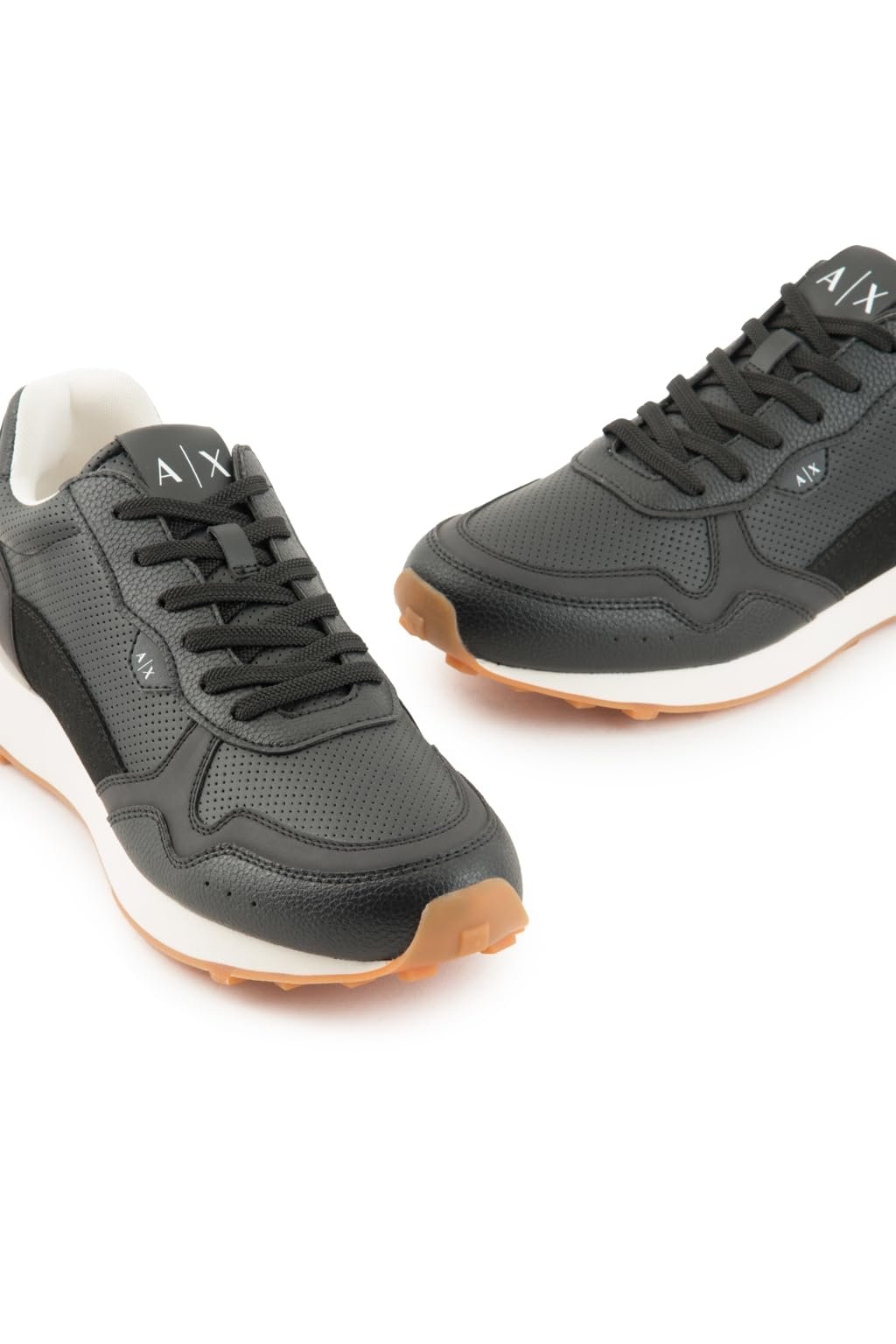 Кроссовки Armani Exchange Serg Openwork На Тон Шнуровки, фото №4