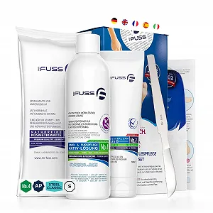 Набор для ухода за руками и ногами Mr. Fuss № 4 Advanced Pack для удаления мозолей и кутикулы 4 предмета - Фото 1