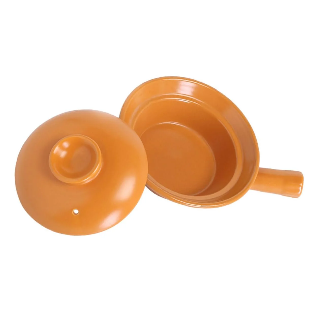 Горщик BESTYASH Керамічний з ручкою для газової плити, фото №1