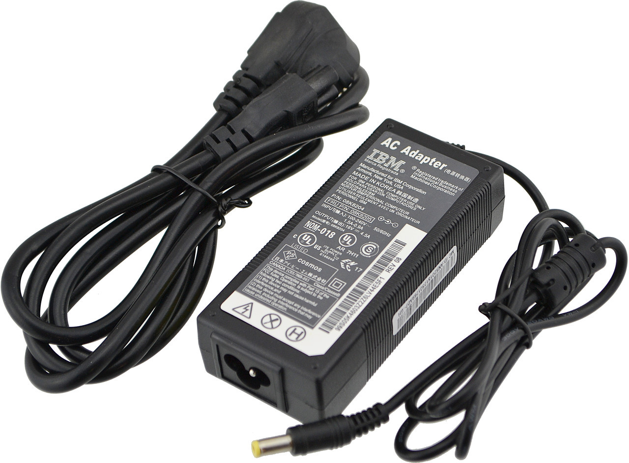 Блок питания Rias для ноутбука IBM 16V 4.5A 72W 5.5x2.5 с кабелем 3-00085, фото №2 Блок питания Rias для ноутбука IBM 16V 4.5A 72W 5.5x2.5 с кабелем 3-00085, фото №2