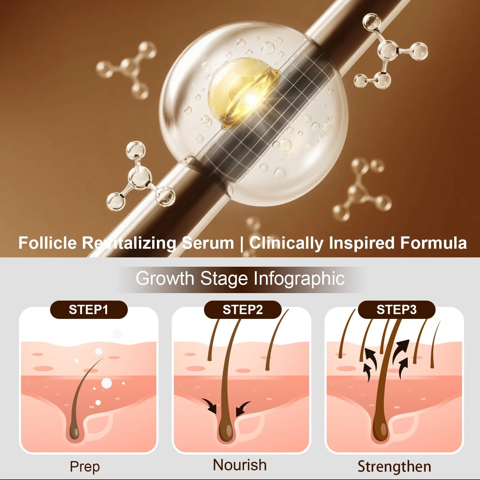 Спрей для роста волос Aisisree 5% для мужчин и женщин - Смесь розмаринового и касторового масла для истонченных волос, легкий и нежирный, 60 мл, фото №6 Спрей для роста волос Aisisree 5% для мужчин и женщин - Смесь розмаринового и касторового масла для истонченных волос, легкий и нежирный, 60 мл, фото №6