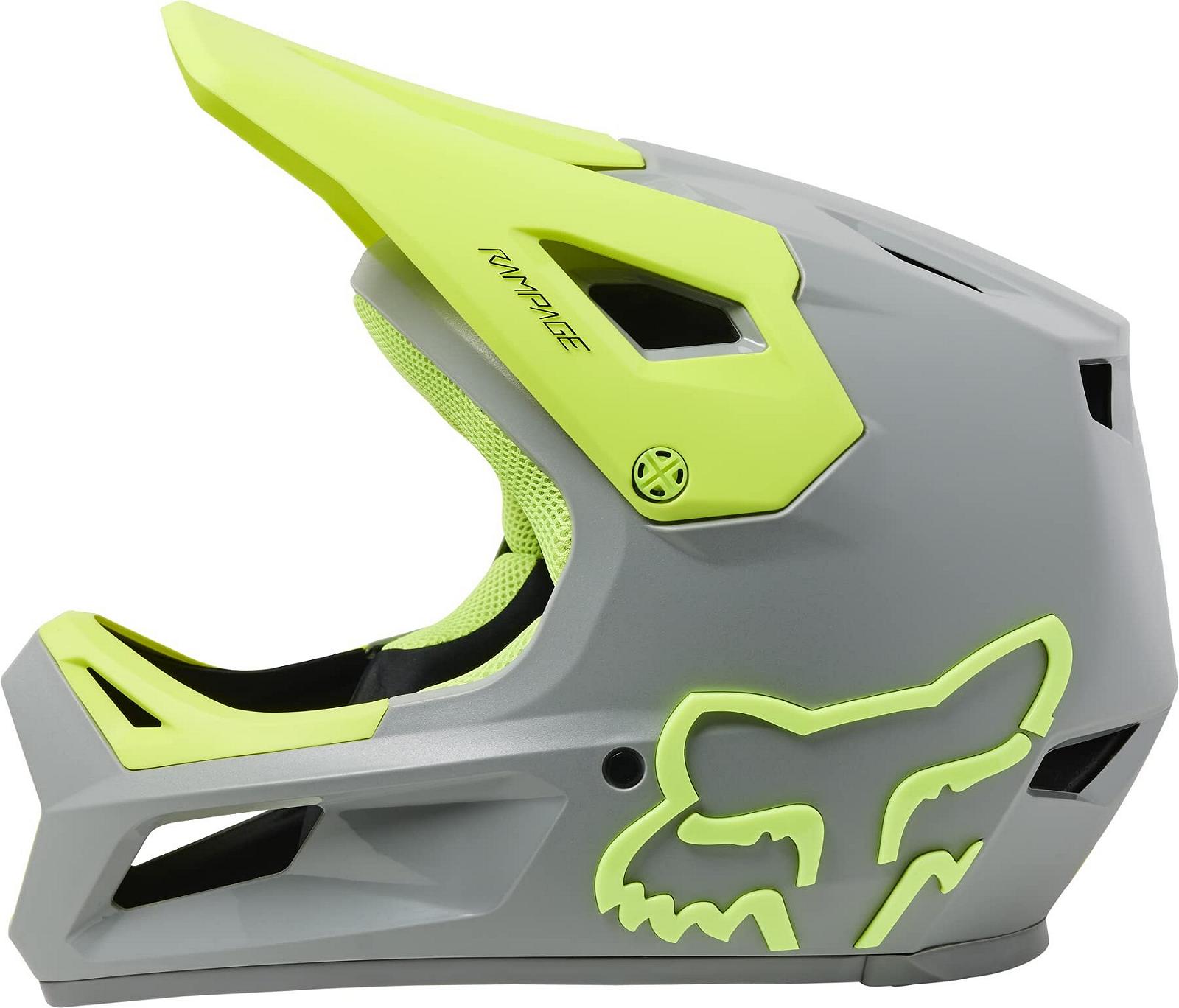 Шлем Fox Downhill Rampage Ceshyn MTB - Cерый, фото №3