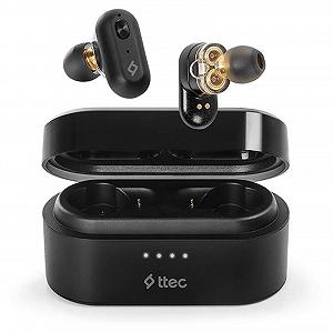 Bluetooth-гарнитура Ttec AirBeat Duo True Wireless Headsets Black 2KM127S - Фото 1
