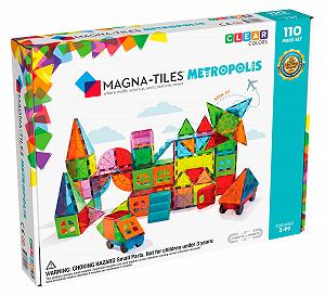 Конструктор Magna Tiles Metropolis 110 елементів - Фото 1