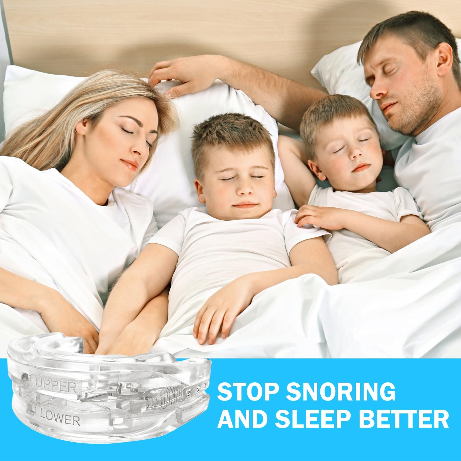 Щипці проти хропіння Регульовані, Багаторазові та Ефективні Позбавтеся від розладів сну, фото №7