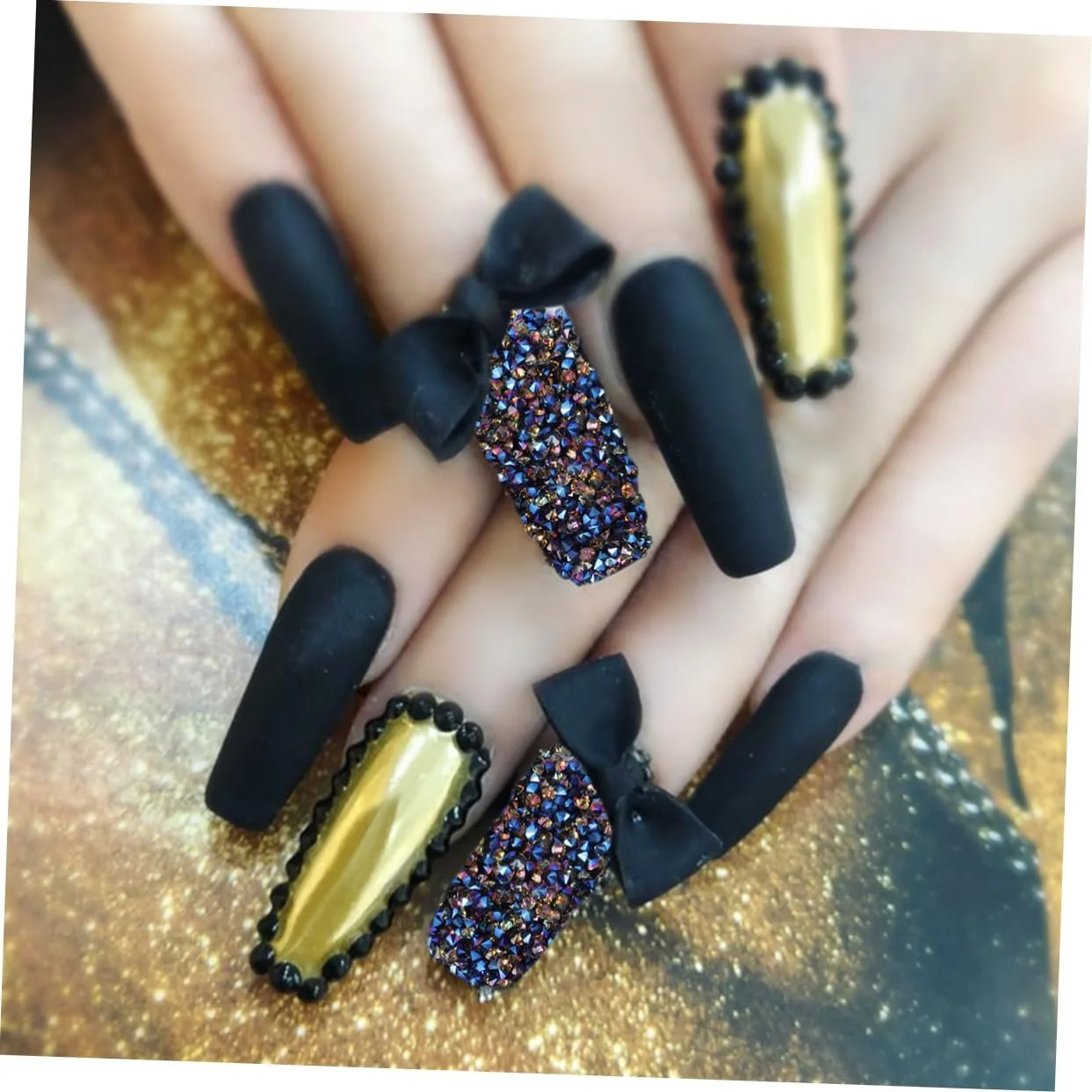 Стразы Тип minkissy 8 упаковок 5760 штук Жемчуг для маникюра, фото №2