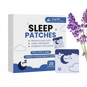 Пластир для сну для зняття стресу, портативний для тих, хто багато подорожує, чоловіків, жінок і дорослих, для нічного відпочинку перед сном - Фото 1