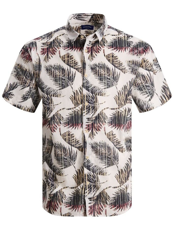 Рубашка Jack&Jones SS LTN 12187954 Белый, фото №5