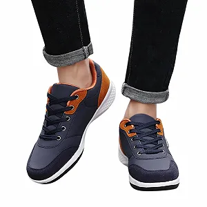 Кроссовки Kswlwccpp Hallux Valgus Мужские Повседневные Очень Широкие на Шнуровке Спортивные Легкие для Бега и Прогулок Дышащие Кожаные synthetic.ua - Фото 1