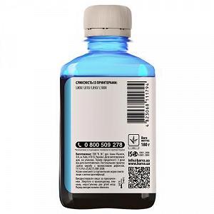 Чернила Barva EPSON L800 L1800 L810 L805 L850 T6735 180 мл светло голубой (L800-417) DL synthetic.ua - Фото 1