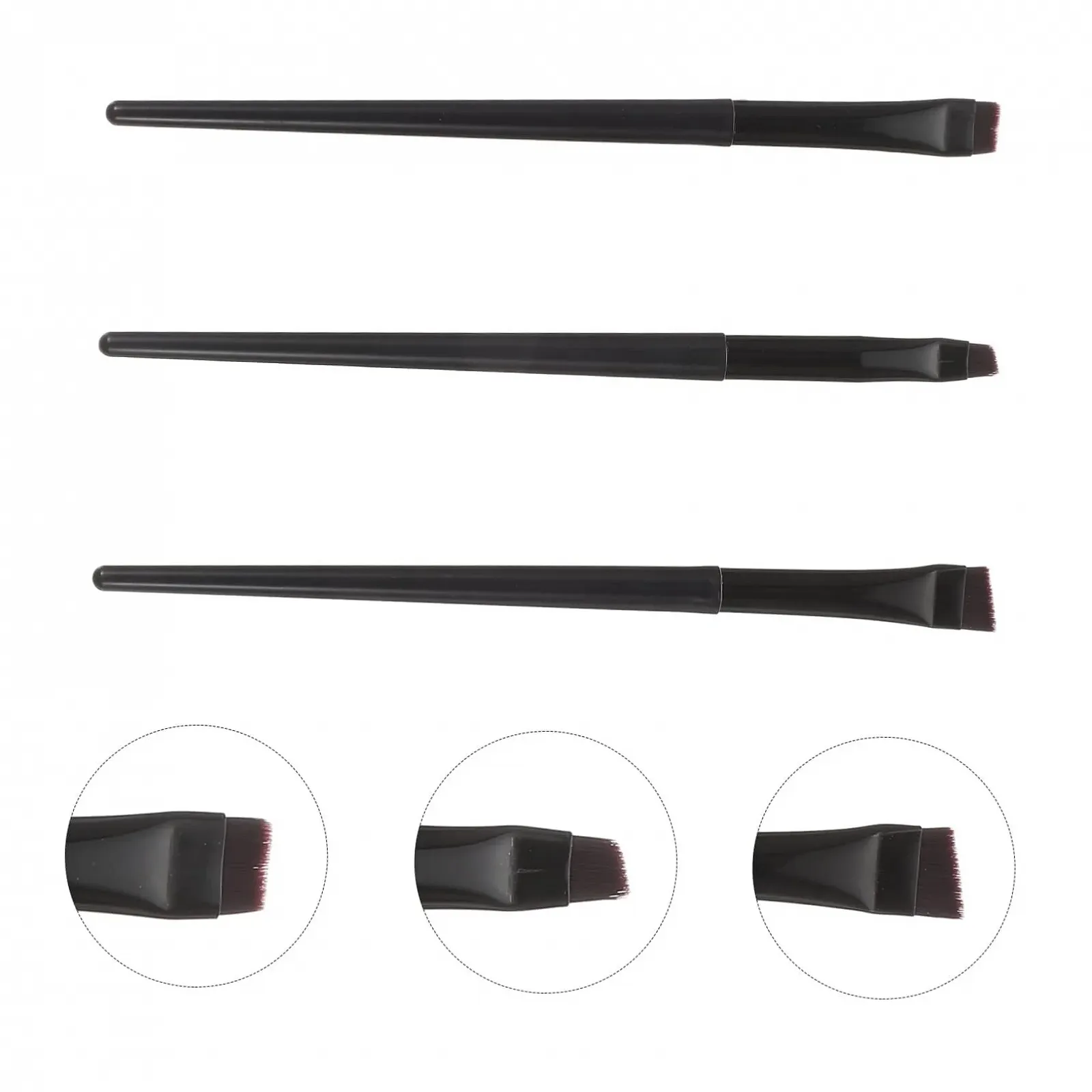 Пензлі minkissy для підводки очей, фото №7