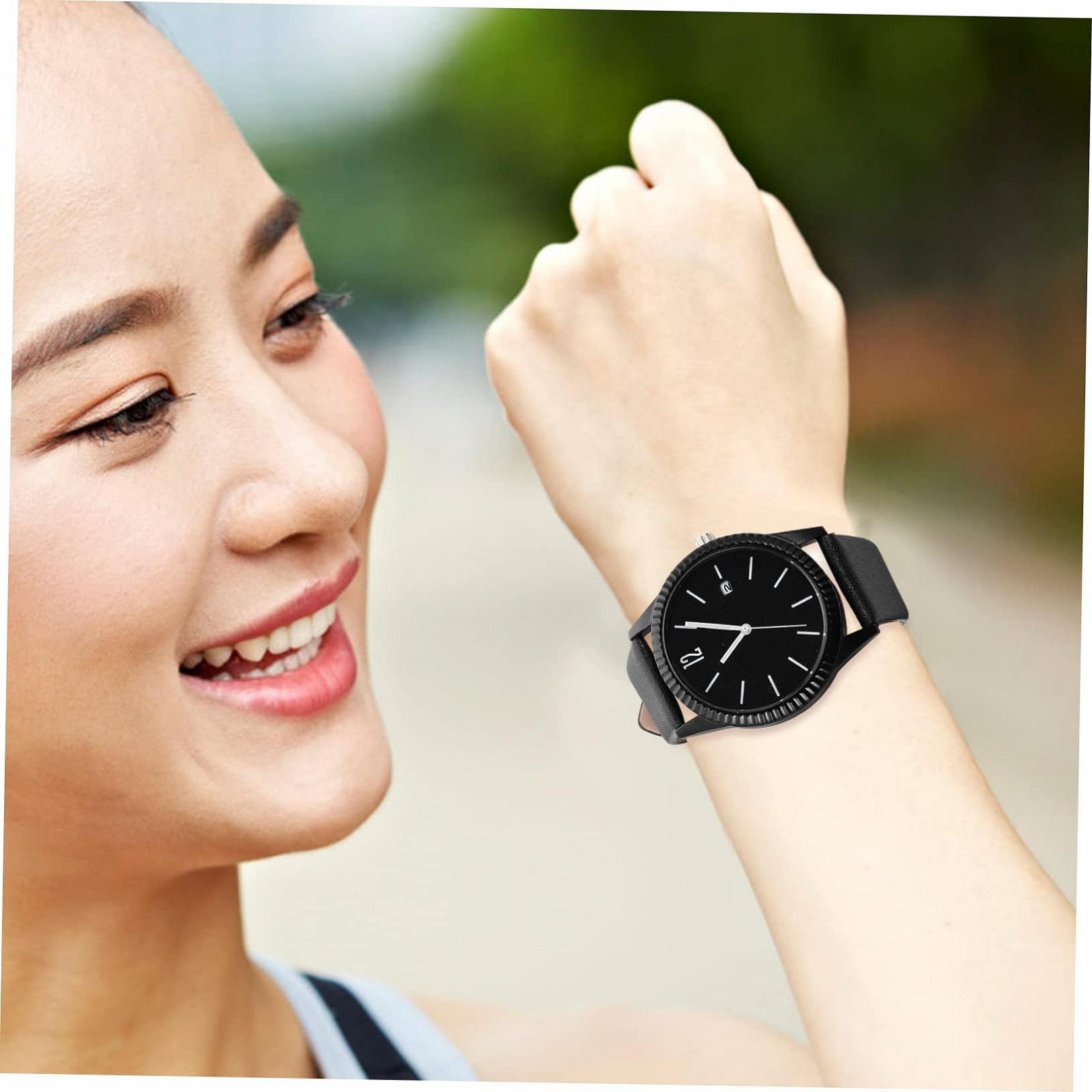 Женские Часы Healvian Светящиеся в темноте с дышащим ремешком, фото №9 Женские Часы Healvian Светящиеся в темноте с дышащим ремешком, фото №9