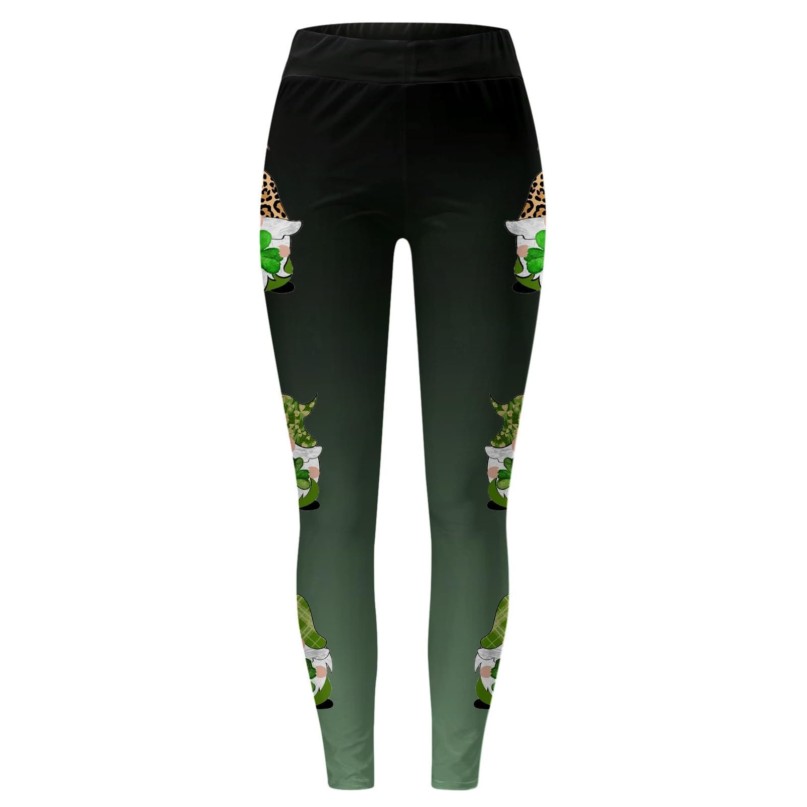 Легінси Для йоги до Дня Святого Патрика, висока талія, клевер, стягуючі сідниці, графічні квіткові колготки, контроль живота, ірландські клеверні Для йоги, Для схуднення, фото №5 Легінси Для йоги до Дня Святого Патрика, висока талія, клевер, стягуючі сідниці, графічні квіткові колготки, контроль живота, ірландські клеверні Для йоги, Для схуднення, фото №5