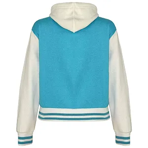 Куртка бейсбольна A2Z Aqua Дизайнерська R Модна з капюшоном для дітей, для дівчат та хлопців, різнокольорова, вік 2-13 років synthetic.ua - Фото 1