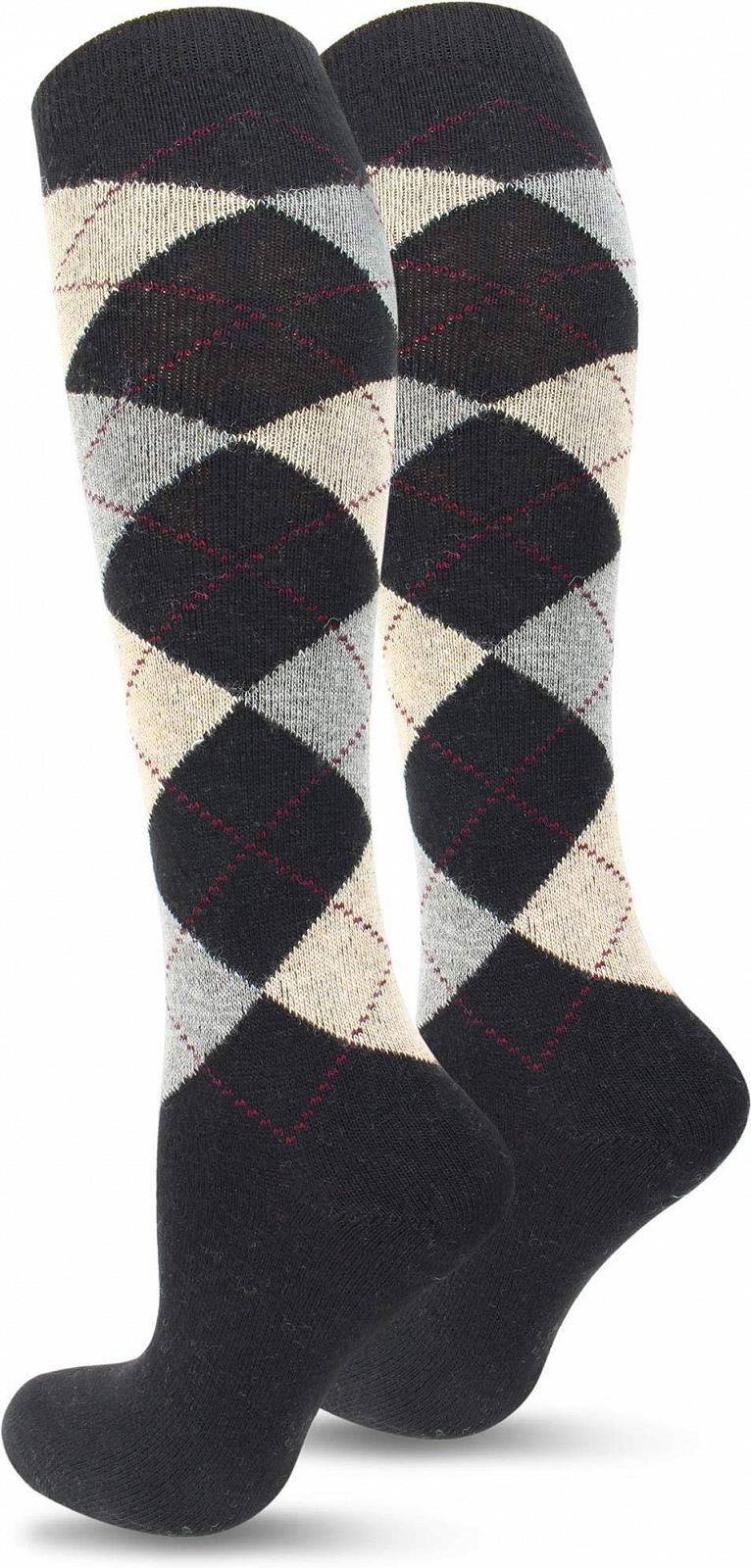 Теплые гольфы с овечьей шерстью и шерстью альпаки для женщин - 3 пары, фото №5