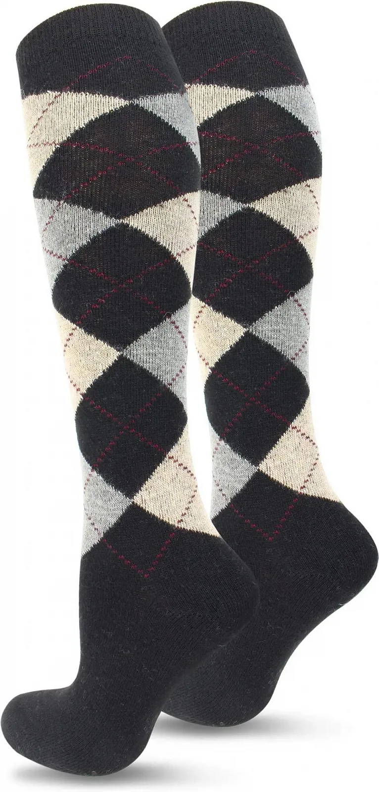 Теплі гольфи з овечої вовни та вовни альпаки для жінок - 3 пари, фото №5