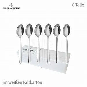 Ложки для еспресо Picard & Wielpütz Ventura 6108, набір 6 штук, у білій коробці synthetic.ua - Фото 1