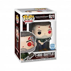 Фігурка Funko Pop Movies Terminator Dark Fate T-800 Battle 821 - Фото 1