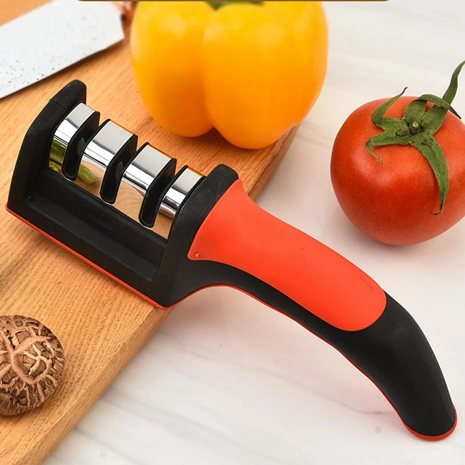 Точилка для ножей Helicopter Professional Stone многоступенчатая эргономичная антискользящая, фото №7