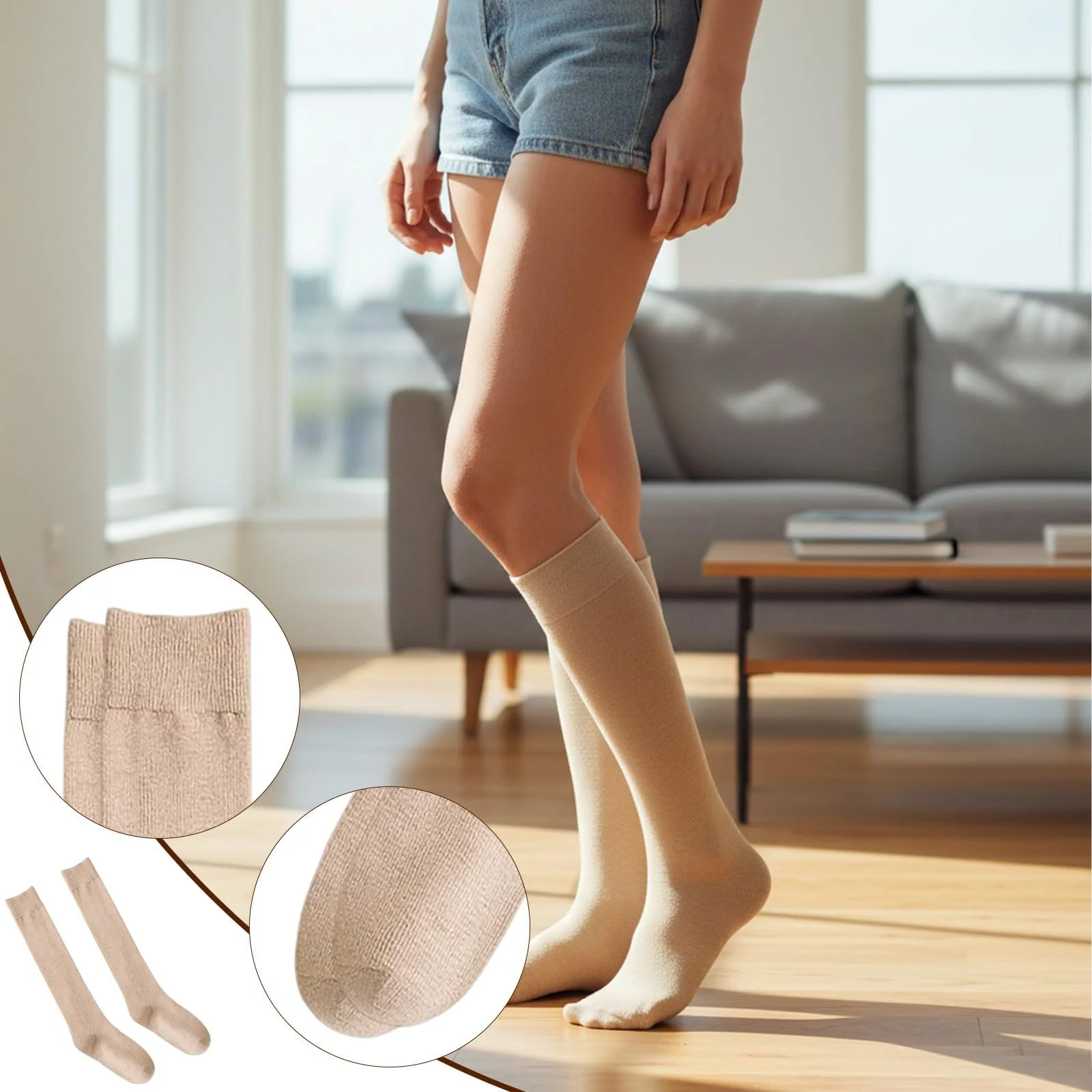 Жіночі гольфи Бавовняні 4 пари, фото №4 Жіночі гольфи Бавовняні 4 пари, фото №4