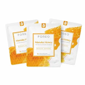 Тканинна маска FOREO Manuka Honey Revitalising для сухої та матової шкіри, 3 шт synthetic.ua - Фото 1