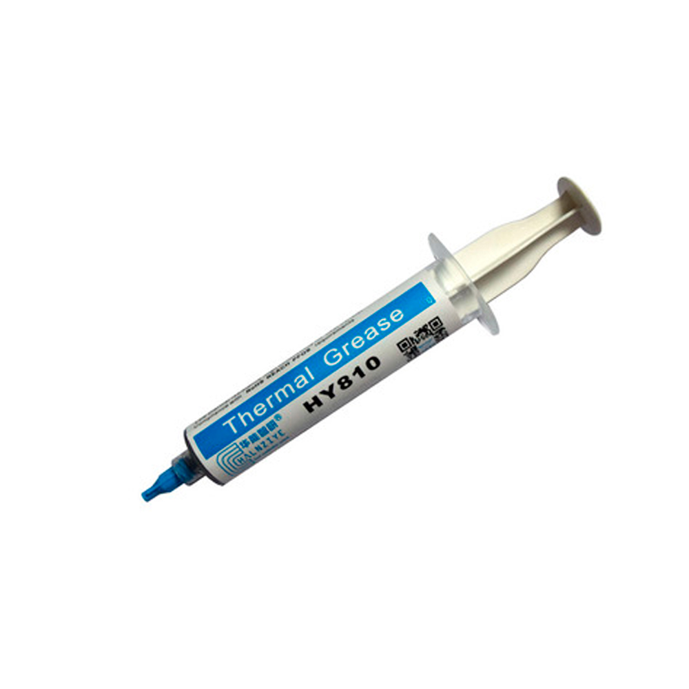 Паста термопровідна HY-810 20g шприц Grey 4,63W / m-K <0.0087  C-in² W 30 280 OEM Q20, фото №1