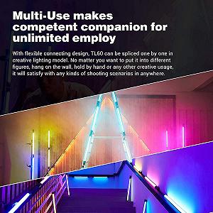 Набір LED-ламп Godox TL60 RGB 18 Вт Чорний ціна на synthetic.ua - Фото 1 Набір LED-ламп Godox TL60 RGB 18 Вт Чорний synthetic.ua - Фото 1