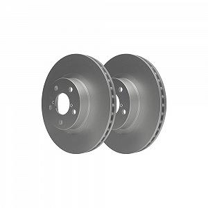 Гальмівний диск ATE 24.0124-0145.1 для SUBARU TOYOTA, передня вісь synthetic.ua - Фото 1