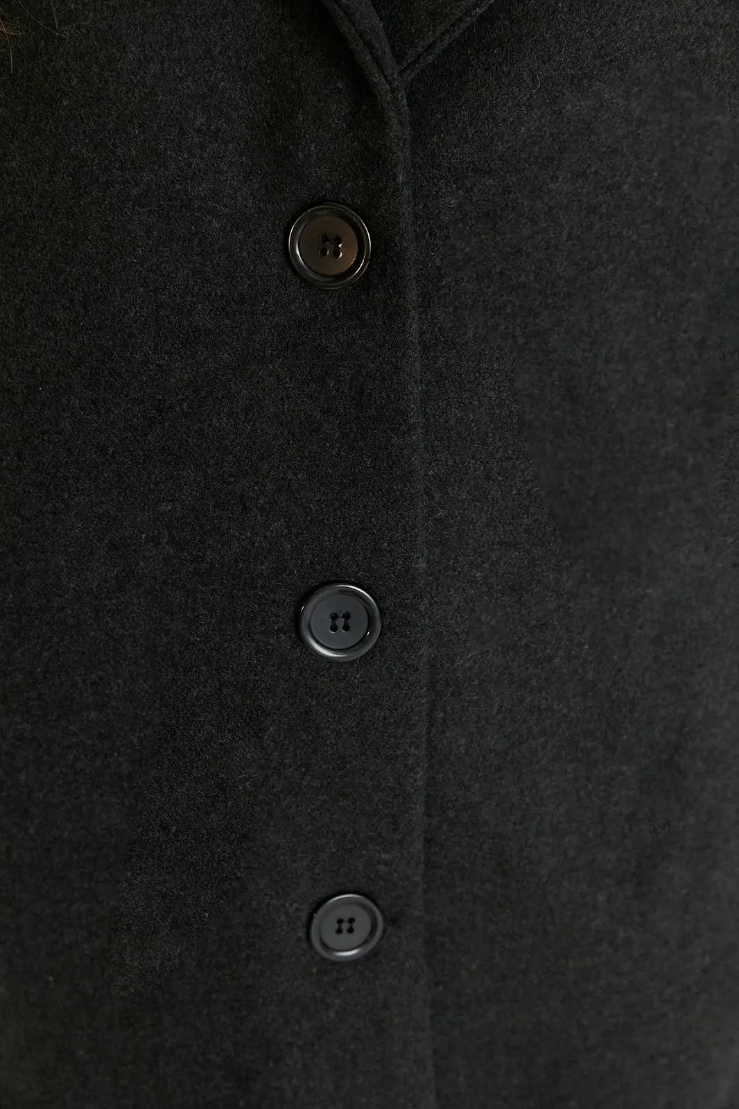 Пальто TRENDYOL Обычный Базовый Однотонный, фото №4 Пальто TRENDYOL Обычный Базовый Однотонный, фото №4