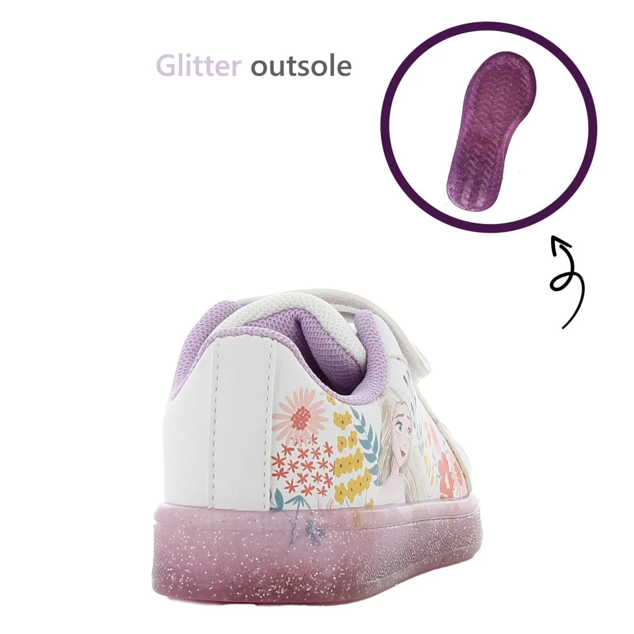 Кроссовки Leomil Frozen Elsa для девочек, идеально подходят для школы и досуга, фото №5