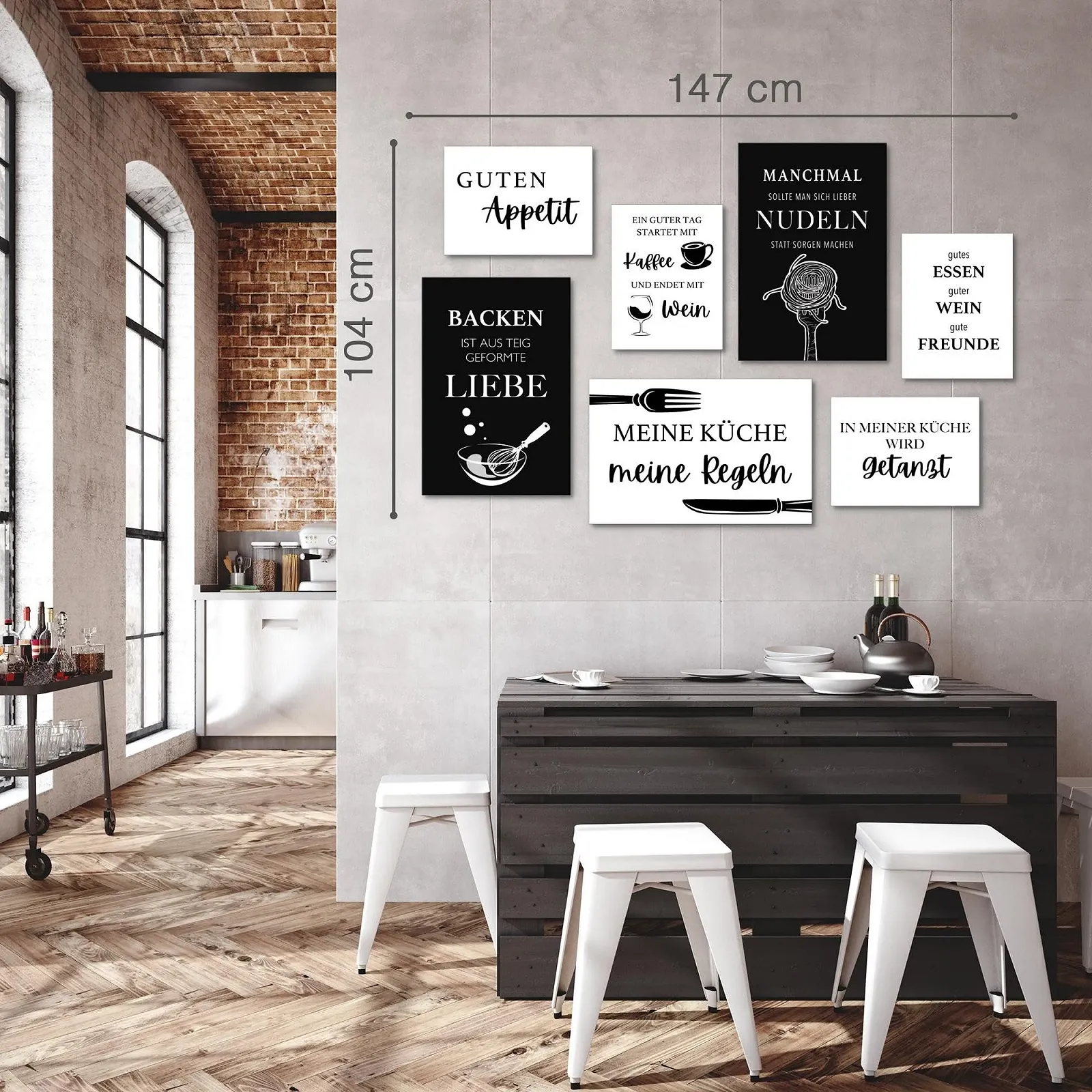 Набір картин Novart Mood N030572a 7 штук, фото №3