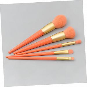 Набор кистей для макияжа minkissy 10 шт, кисти для косметики, коническая ручка из пластика synthetic.ua - Фото 1