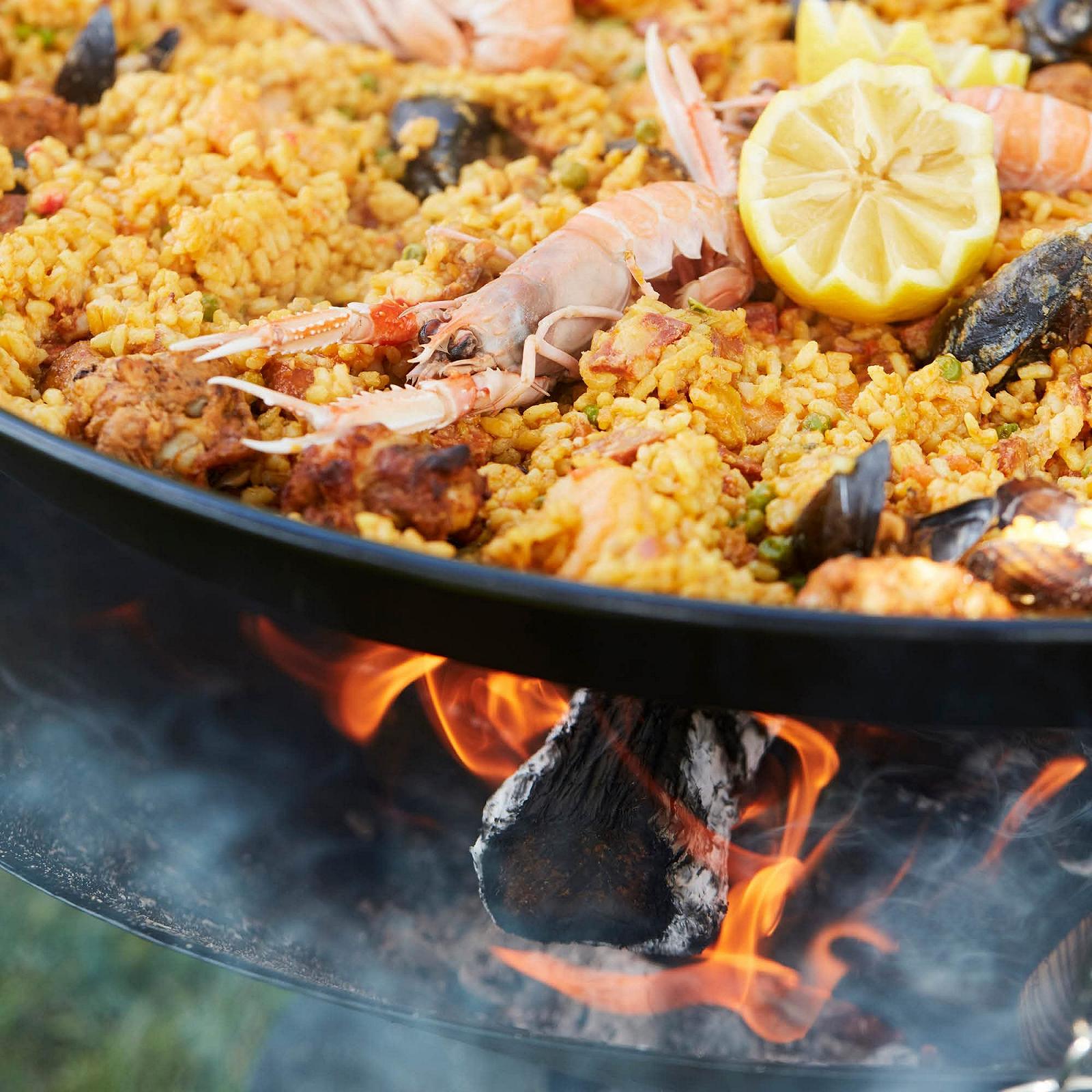 Сковорода-гриль Barbecook Junko кругла, 60 см, чорна, фото №3