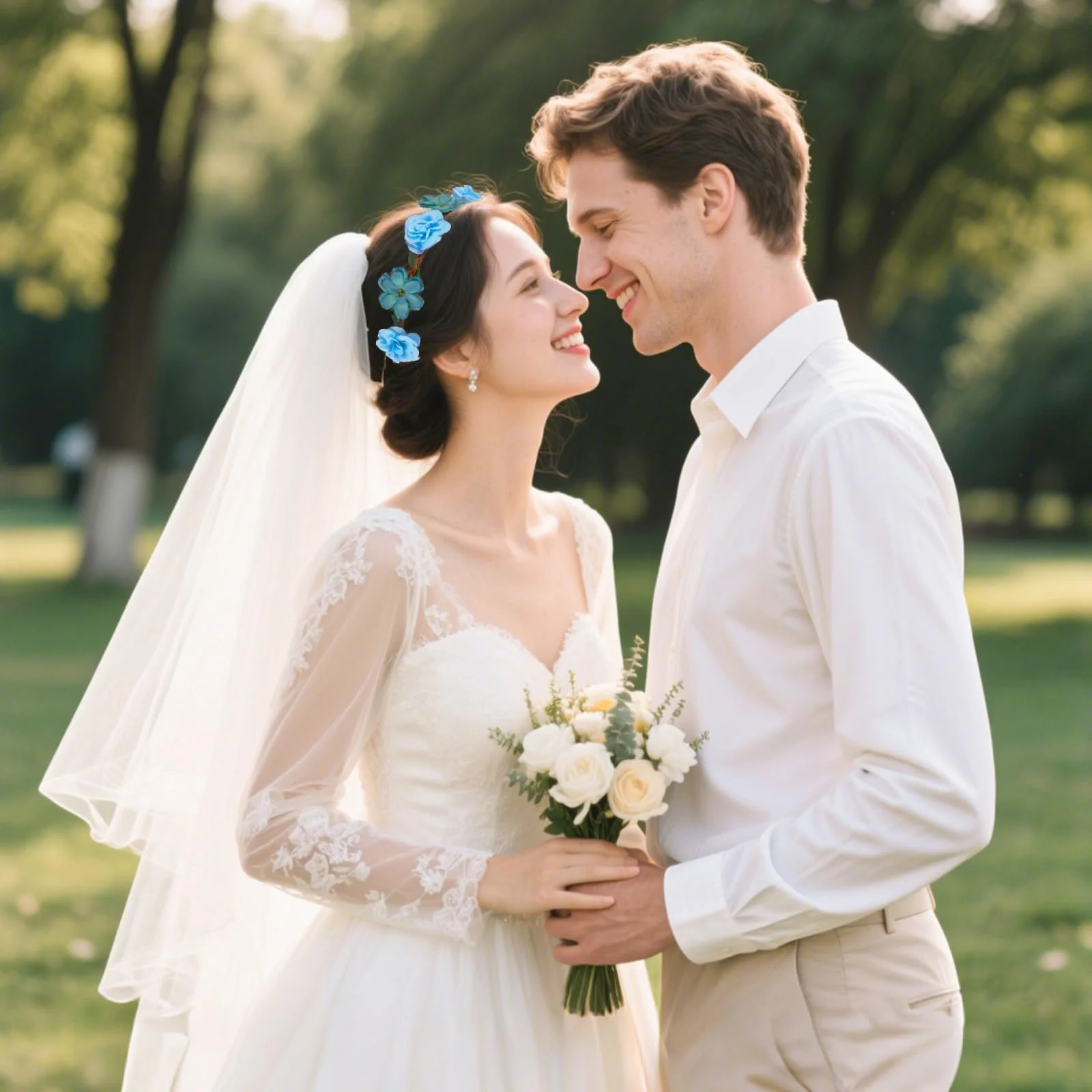 Вінок для волосся Квітковий 6 штук Різнокольоровий, фото №5 Вінок для волосся Квітковий 6 штук Різнокольоровий, фото №5