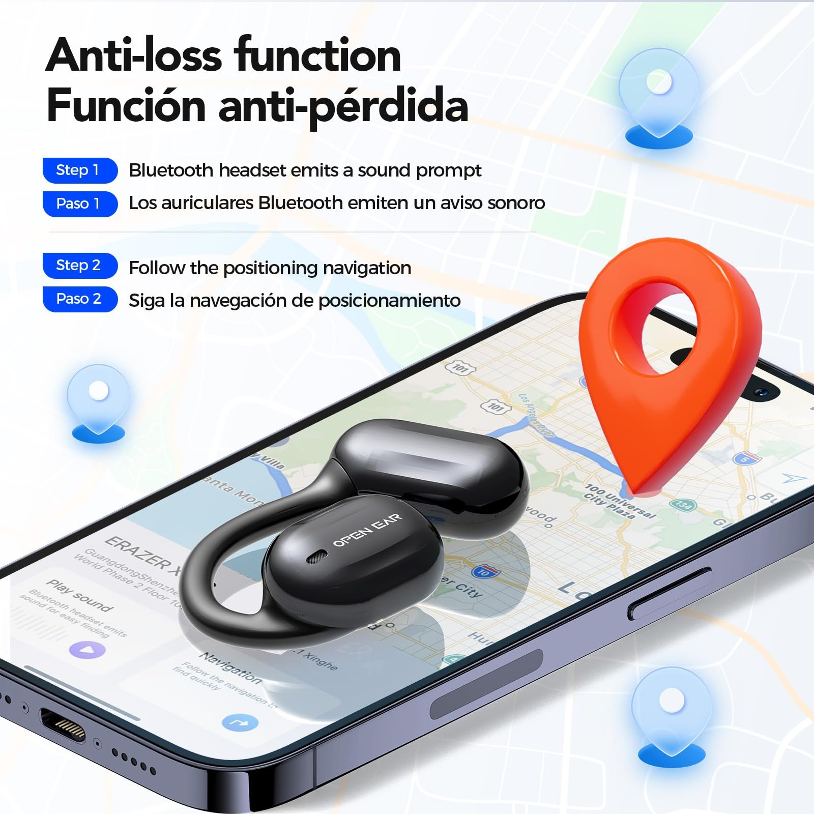 Наушники-переводчики Ki, 3-в-1 для перевода в реальном времени, 135 языков, фото №8