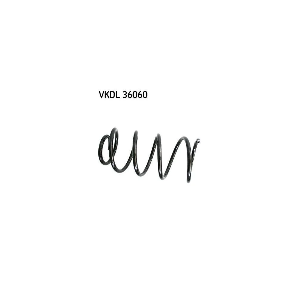 Пружина підвіски SKF VKDL 36060, передня вісь, фото №1 Пружина підвіски SKF VKDL 36060, передня вісь, фото №1