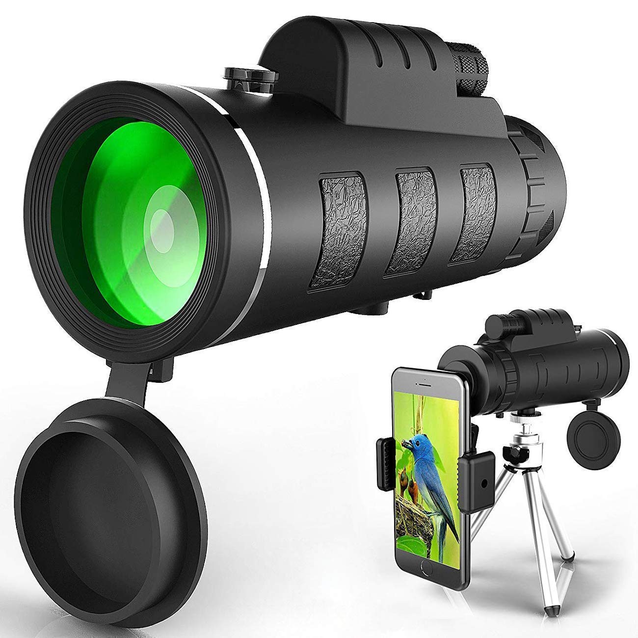 Monokulyar BAK4 Hochleistungs mit PH-Stativ Moviy, фото №1