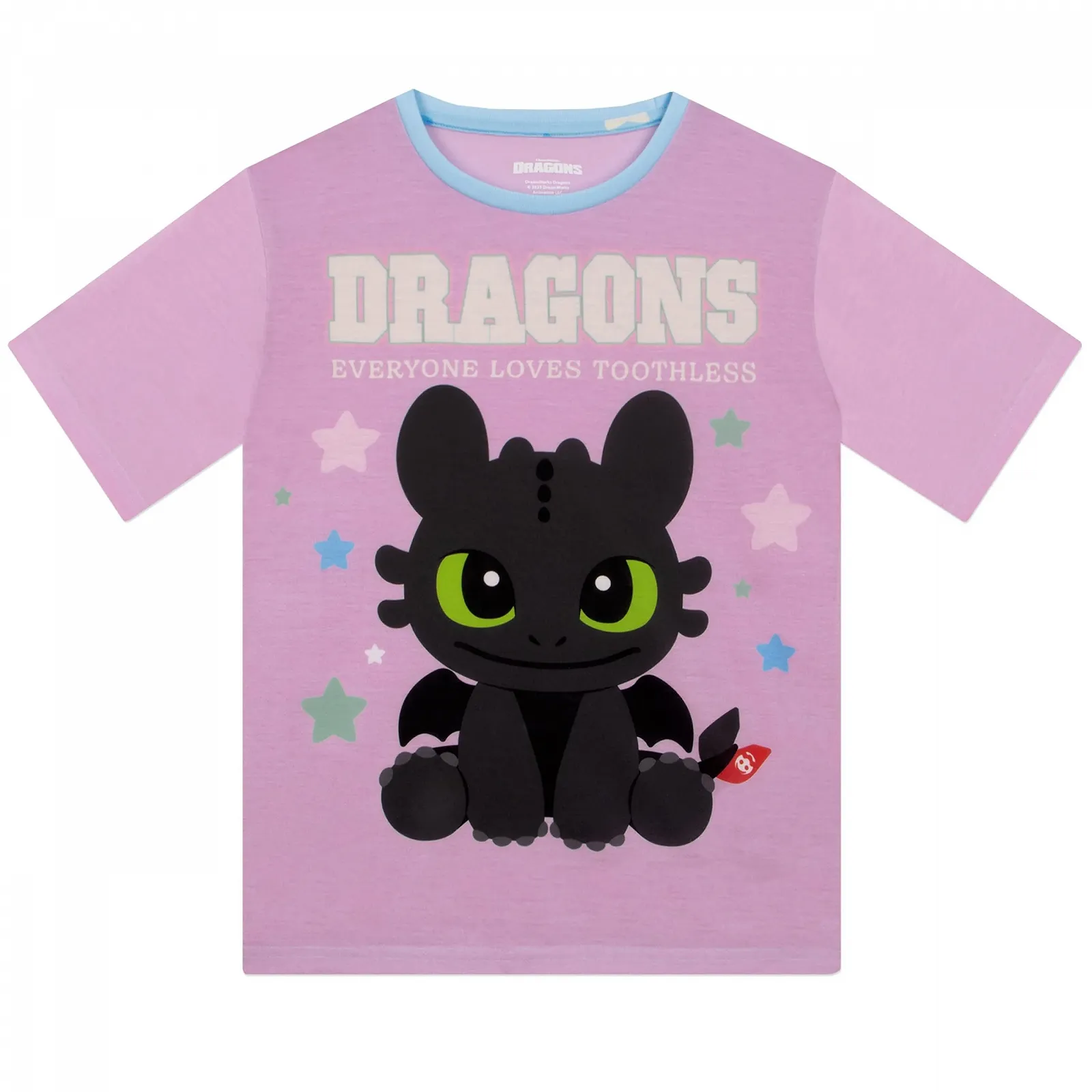 Піжама How To Train Your Dragon Дитяча Toothless для дівчаток, Літня, фото №8 Піжама How To Train Your Dragon Дитяча Toothless для дівчаток, Літня, фото №8