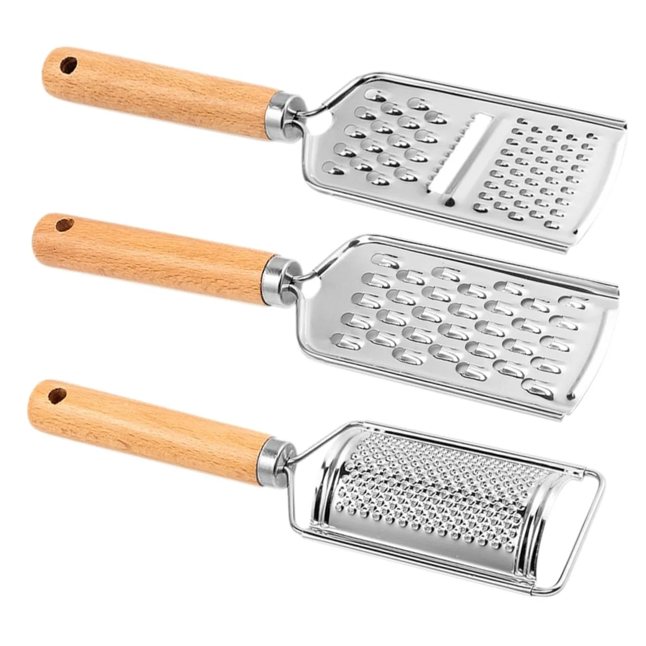 Терка кухонна 3-секційна, багатофункціональна для картоплі, моркви та огірків, ергономічний дизайн, фото №1 Терка кухонна 3-секційна, багатофункціональна для картоплі, моркви та огірків, ергономічний дизайн, фото №1