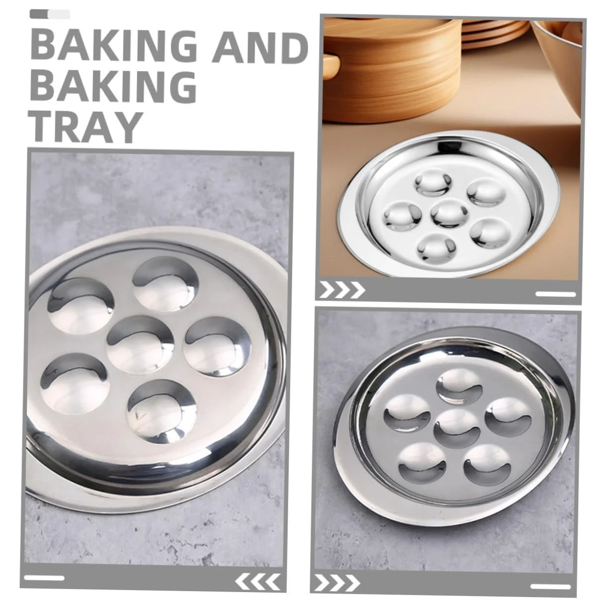 Форма для равликів Edelstahl Escargots 2 шт. На ніжках Термостійка Велика, фото №7 Форма для равликів Edelstahl Escargots 2 шт. На ніжках Термостійка Велика, фото №7