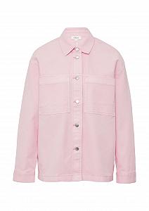 Сорочка-піджак s.Oliver Casual з твілу вільного крою - Фото 1