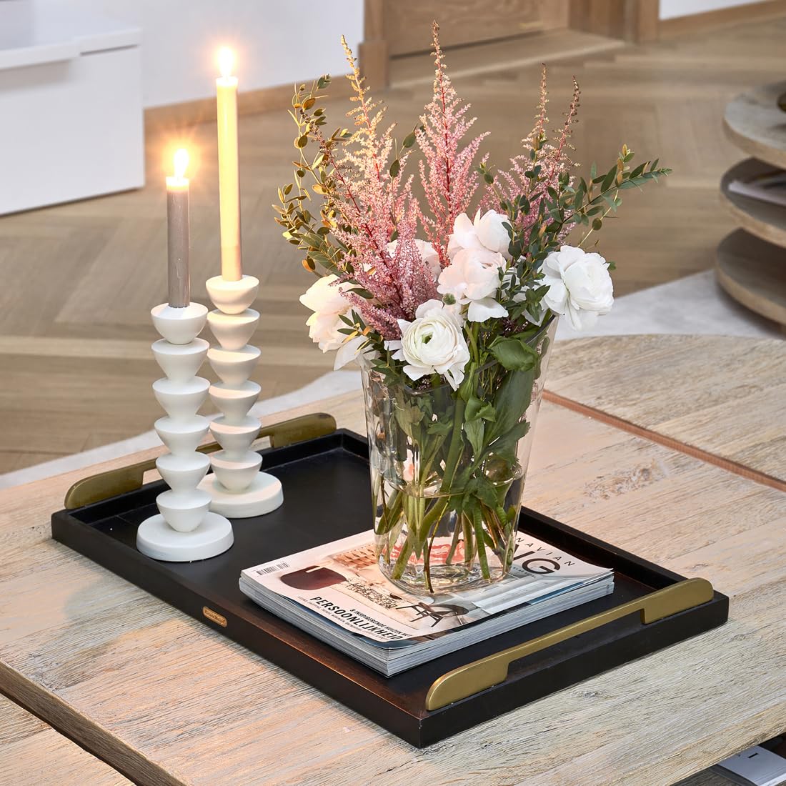 Підсвічник Riviera Maison RM Isla білий 10 x 26 см, фото №5