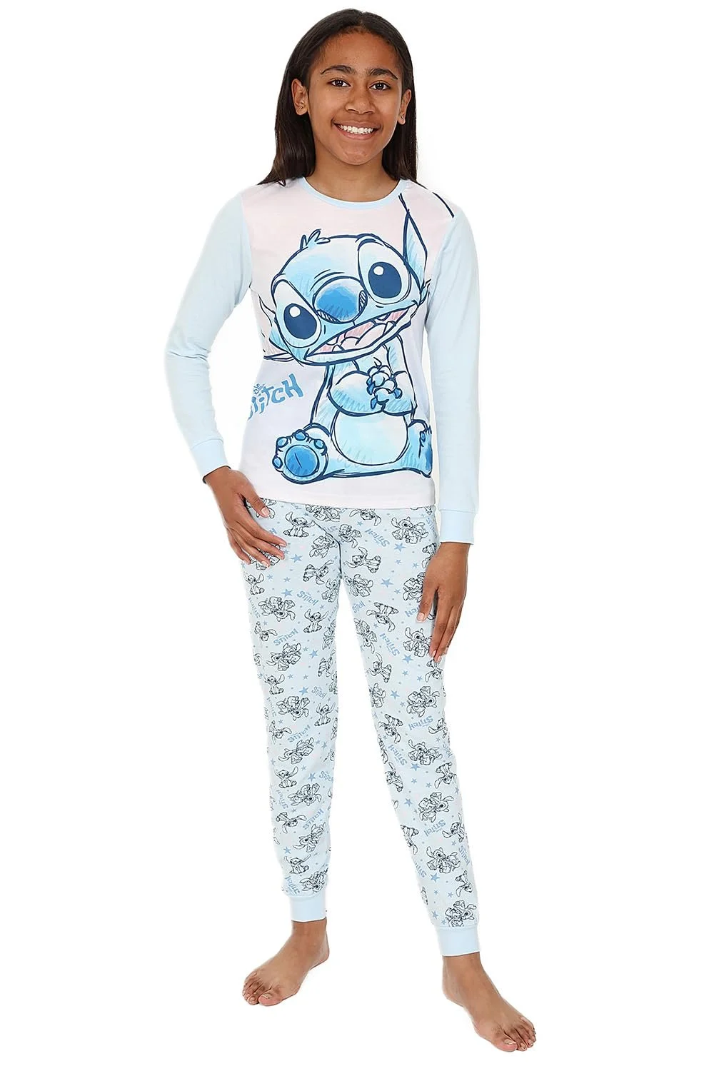 Піжама Disney Lilo and Stitch Довга для дівчат, фото №2 Піжама Disney Lilo and Stitch Довга для дівчат, фото №2