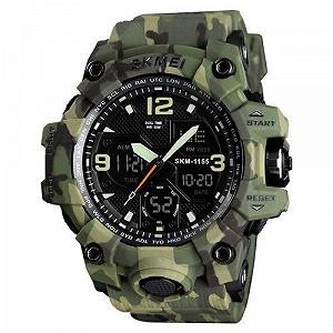 Годинник Skmei 1155B Military Green - Фото 1
