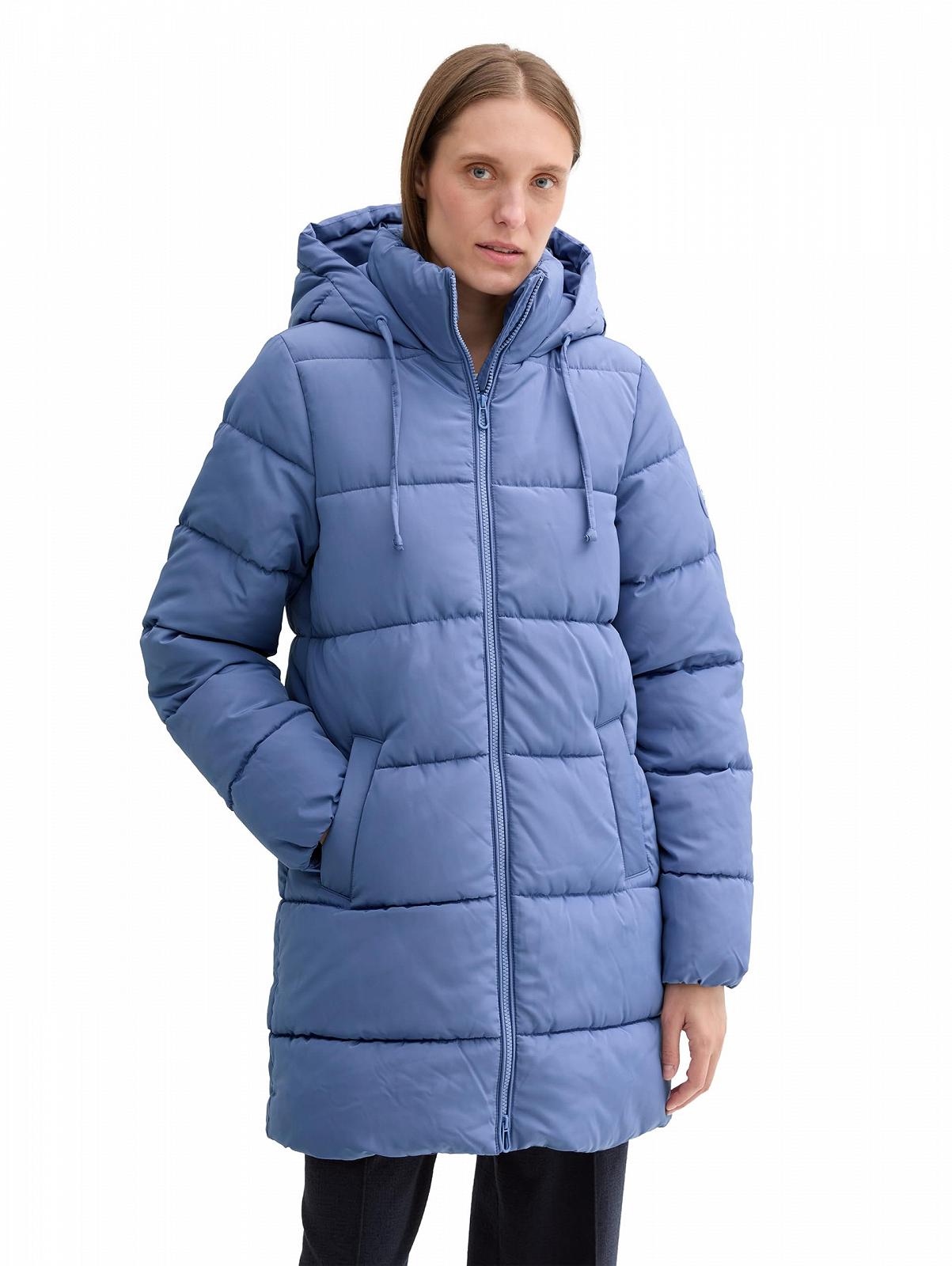 Женская парка TOM TAILOR Puffer с капюшоном, фото №1
