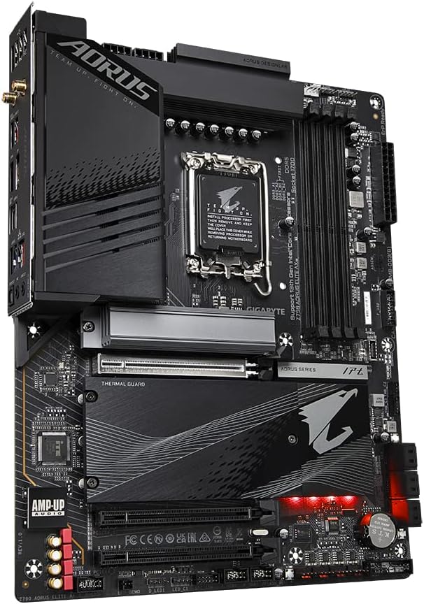 Материнская плата GIGABYTE Z790 AORUS ELITE AX Socket 1700 Intel Z790 4xDDR5, фото №3 Материнская плата GIGABYTE Z790 AORUS ELITE AX Socket 1700 Intel Z790 4xDDR5, фото №3