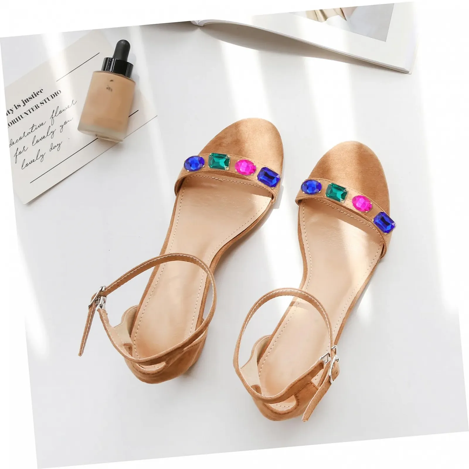 Пришивні скляні кристали PLAFOPE Блискучі стрази для костюмів, одягу, весільних аксесуарів та дизайну прикрас, фото №5